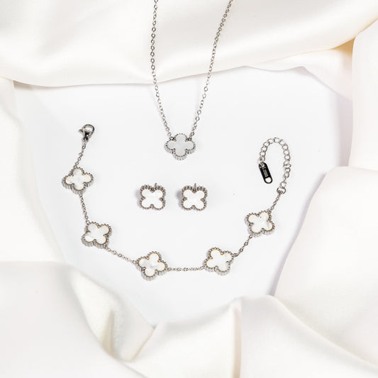 КОМПЛЕКТ LIORA – SILVER & WHITE