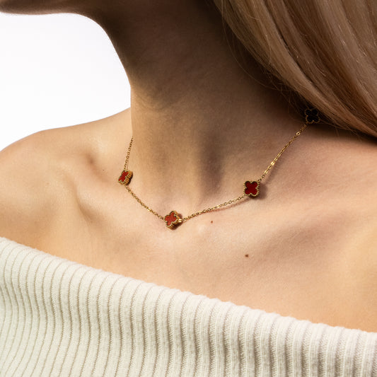 ГЕРДАН LIORA – GOLD & BURGUNDY